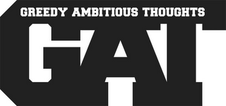 GREEDY AMBITIOUS THOUGHTS G A T logo