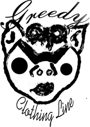 GREEDY CLOTHING LINE logo