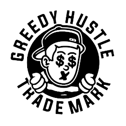 GREEDY HUSTLE TRADEMARK X logo