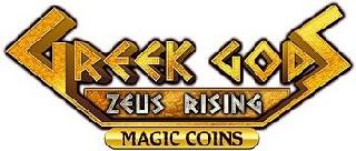 GREEK GODS ZEUS RISING MAGIC COINS logo