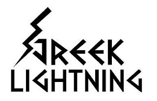 GREEK LIGHTNING logo