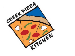 GREEK PIZZA KITCHEN logo