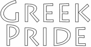 GREEK PRIDE logo