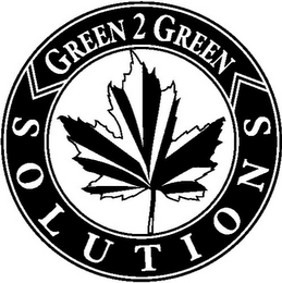 GREEN 2 GREEN SOLUTIONS logo