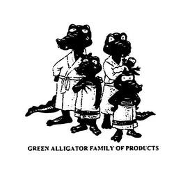 GREEN ALLIGATOR FAMILY OF PRODUCTS logo