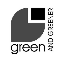 GREEN AND GREENER logo