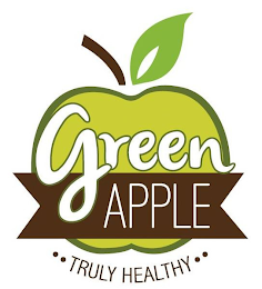 GREEN APPLE TRULY HEALTHY logo