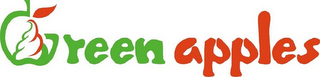 GREEN APPLES logo