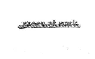 GREEN AT WORK logo
