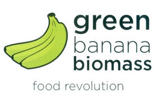 GREEN BANANA BIOMASS FOOD REVOLUTION logo