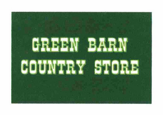 GREEN BARN COUNTRY STORE logo