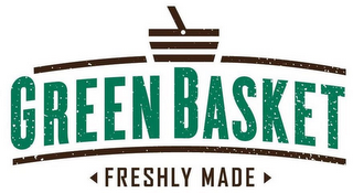 GREEN BASKET FRESHLY MADE logo