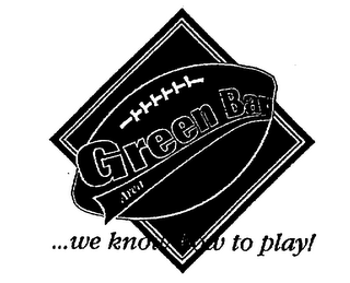 GREEN BAY AREA...WE KNOW HOW TO PLAY! logo