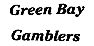 GREEN BAY GAMBLERS logo