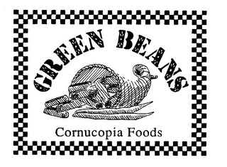 GREEN BEANS CORNUCOPIA FOODS logo