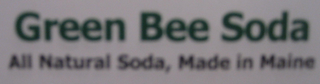 GREEN BEE ALL NATURAL SODA logo