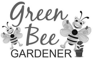GREEN BEE GARDENER logo