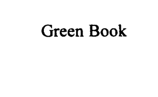 GREEN BOOK logo