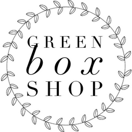 GREEN BOX SHOP logo
