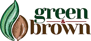 GREEN & BROWN logo