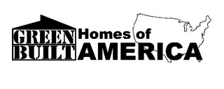 GREEN BUILT HOMES OF AMERICA logo