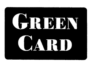 GREEN CARD logo