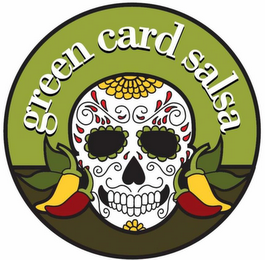 GREEN CARD SALSA logo