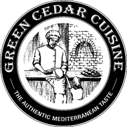 GREEN CEDAR CUISINE -THE AUTHENTIC MEDITERRANEAN TASTE- logo