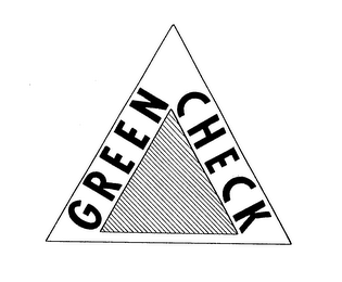 GREEN CHECK logo