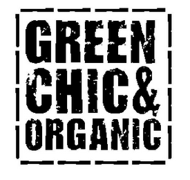 GREEN CHIC & ORGANIC logo