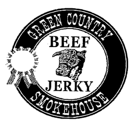 GREEN COUNTRY BEEF JERKY SMOKEHOUSE logo