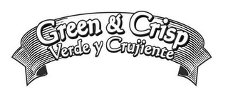 GREEN & CRISP VERDE Y CRUJIENTE logo