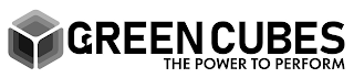 GREEN CUBES THE POWER TO PERFORM logo