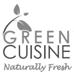GREEN CUISINE NATURALLY FRESH logo