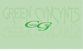 GREEN CYNCYNTS CYNTHIA GREEN GREEN CYNCYNTS logo