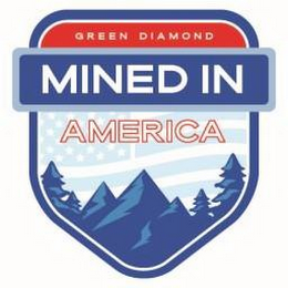 GREEN DIAMOND MINED IN AMERICA logo