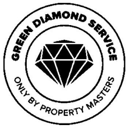 GREEN DIAMOND SERVICE ONLY BY PROPERTY MASTERS logo