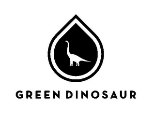 GREEN DINOSAUR logo