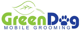 GREEN DOG MOBILE GROOMING logo