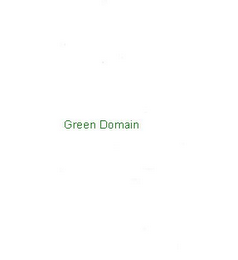 GREEN DOMAIN logo
