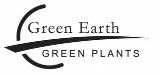 GREEN EARTH GREEN PLANTS logo