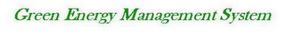 GREEN ENERGY MANAGEMENT SYSTEM logo