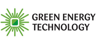 GREEN ENERGY TECHNOLOGY logo