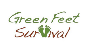 GREEN FEET SURVIVAL logo