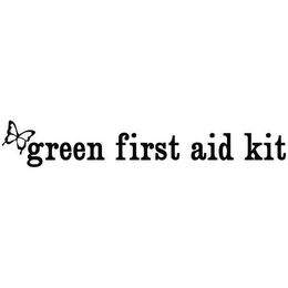 GREEN FIRST AID KIT logo