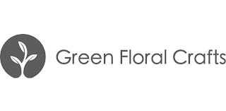 GREEN FLORAL CRAFTS logo