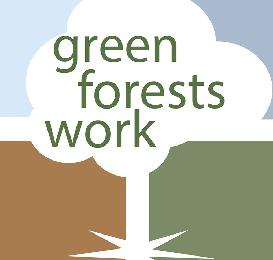 GREEN FORESTS WORK logo
