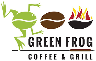 GREEN FROG COFFEE & GRILL logo