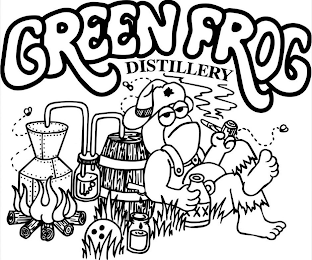 GREEN FROG DISTILLERY logo