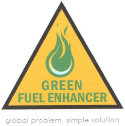 GREEN FUEL ENHANCER GLOBAL PROBLEM, SIMPLE SOLUTION logo